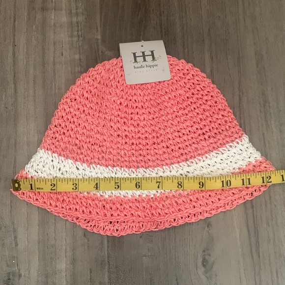 Haule Hippie Girl Straw Summer Bucket Hat. - Picture 5 of 6